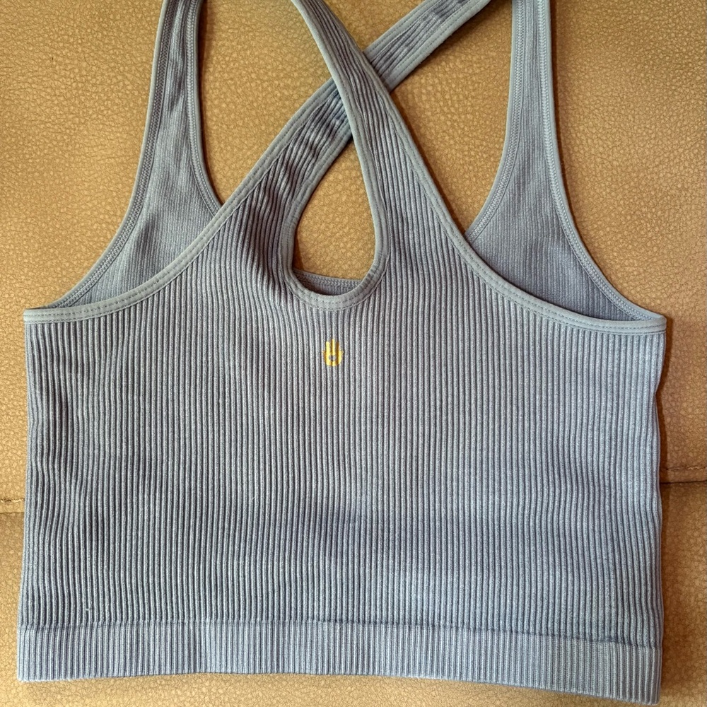 Spiritual Gangster Ribbed Bra - Picture 2 of 4
